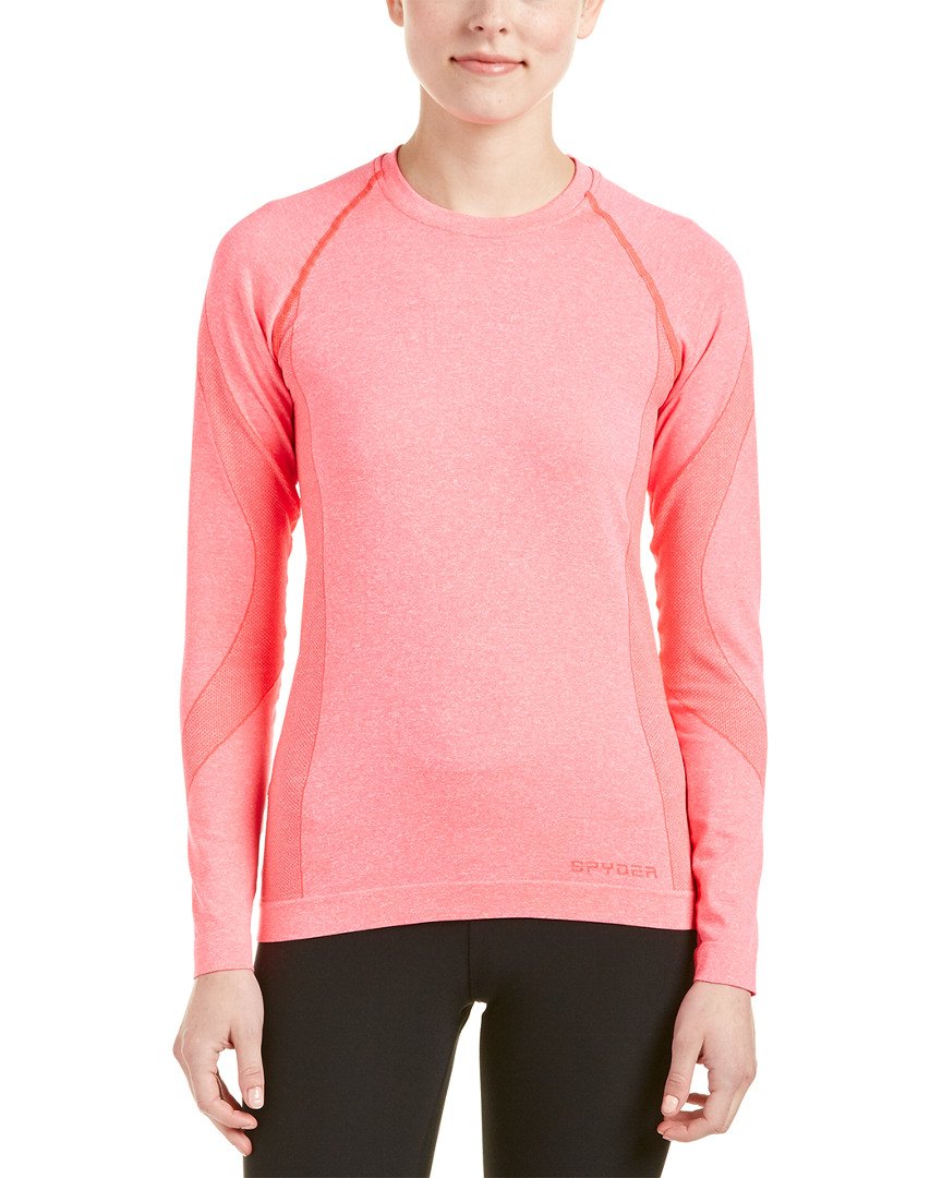 SPYDER Runner Boxed (L/S Top-Maglia con Rivestimento Termico da Donna