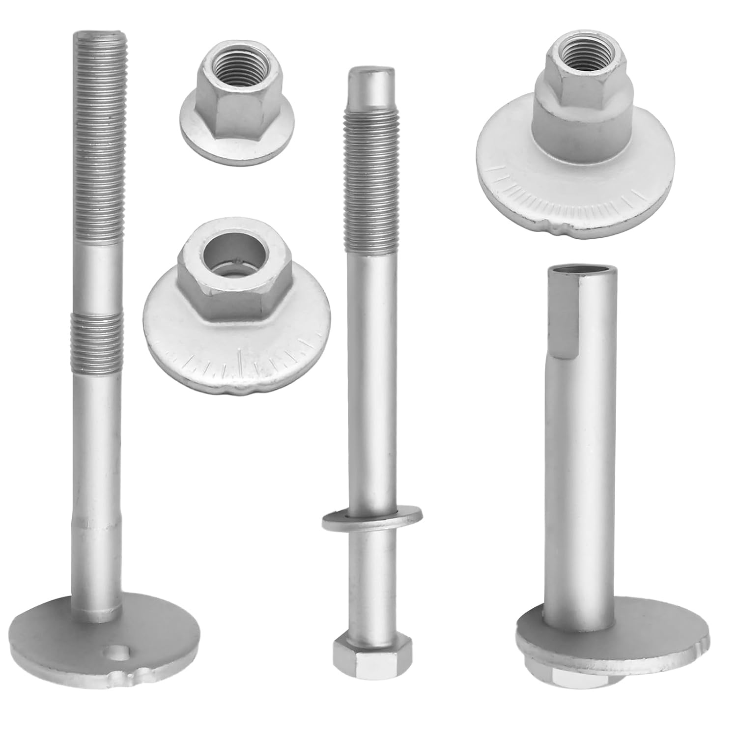 Saihisday 48409-60020 Lower Control Arm Cam Bolts Kit, Replacement for Toyota Tacoma 2005-2016 4Runner 2003-2009 FJ Cruiser 2007-2010, Replaces 48190-60020