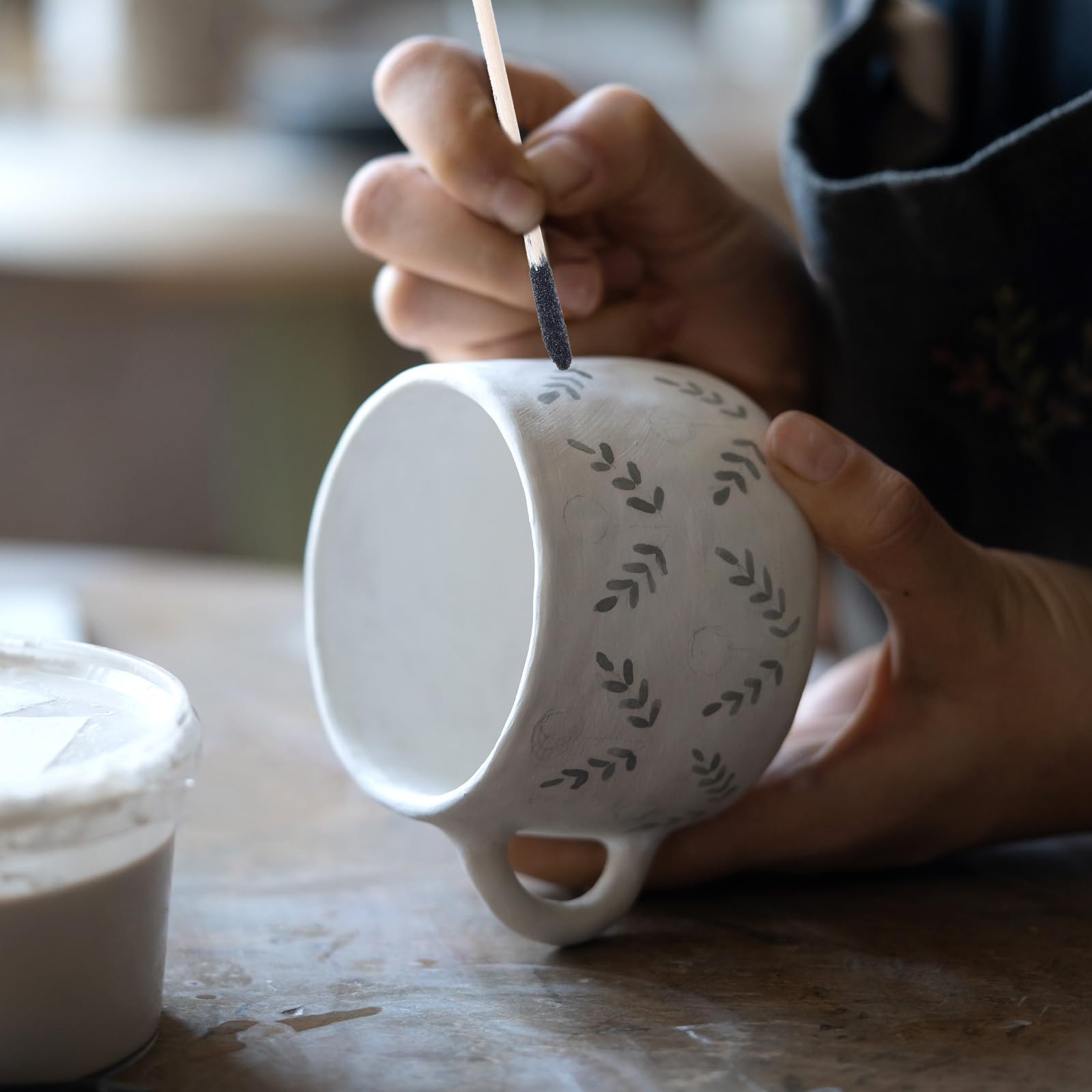 Schleifstäbchen 20 Stück Schleifstab Set für Feine Details, Schleifpapierstäbe mit zwei Enden Abgeschrägte Polierstäbchen für Kunsthandwerk Kunststoffmodellbau Entfernen von Kleber und Schmutz