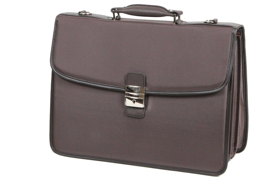 Katana Cartable Nylon Garni Cuir De Vachette K16042