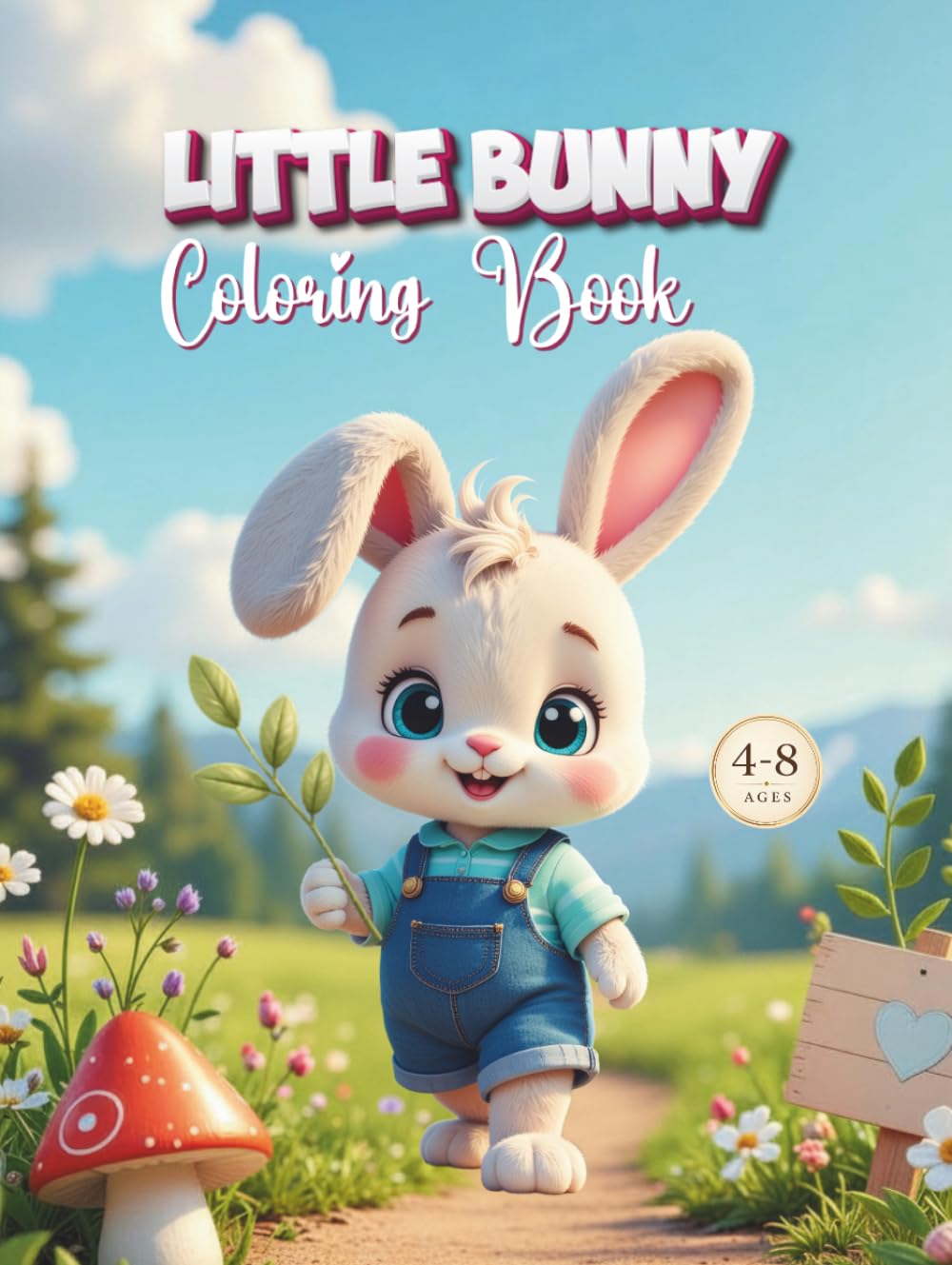 Little Bunny Coloring Book