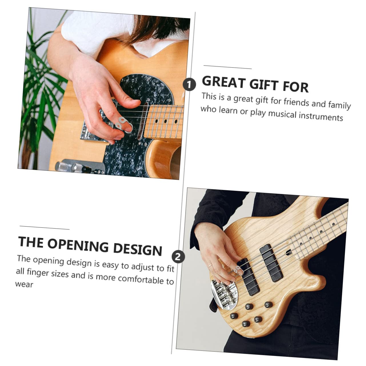 Amazon.co.jp: KJHBV 8 ギター ピック ギター パーツ ピック