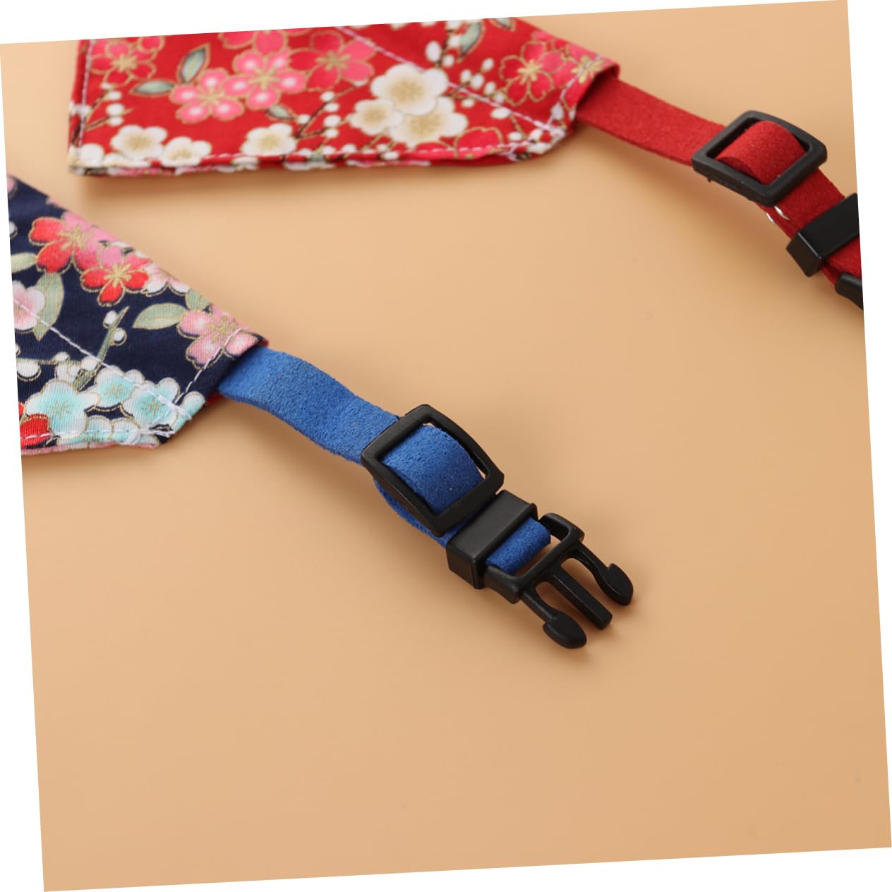 Kisangel 6pièces Collier Bandana pour Chien De Motif Floral Élégant Accessoires Animaliers Réglables Et Confortables