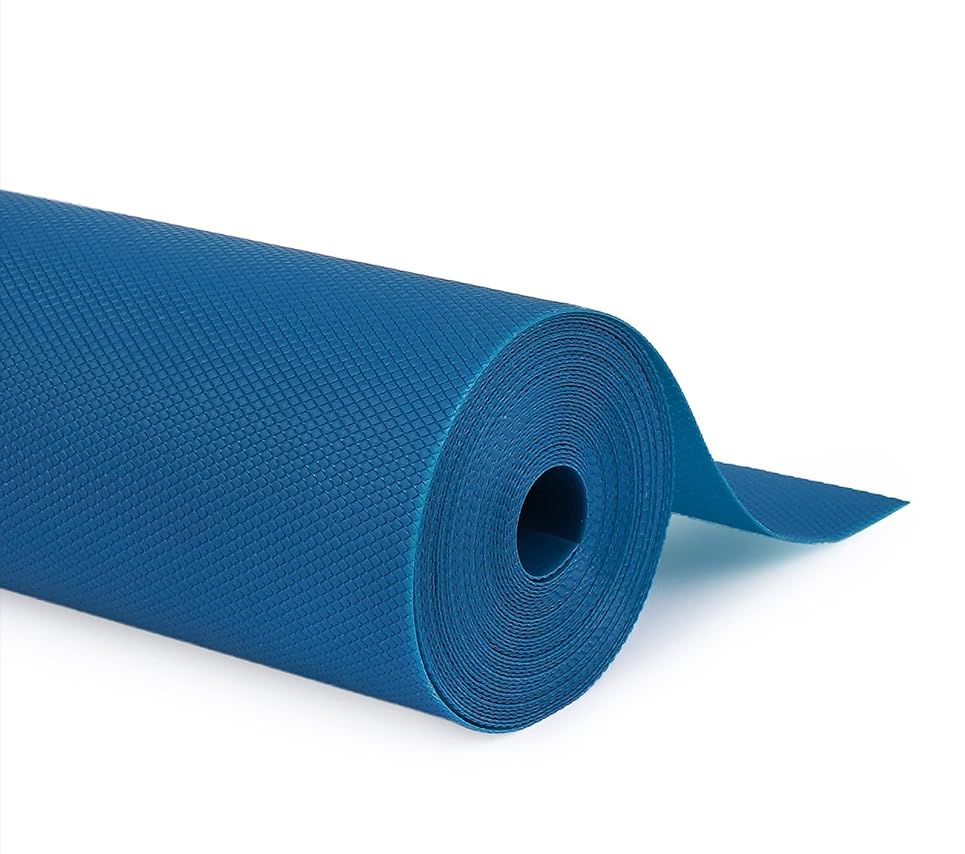 KayJen Ethylene Vinyl Acetate(60 Cm X 5 M)Dark Blue Food Grade Solid EVA Anti Slip Matsheet For Fridge,Kitchen,Drawer,Shelf Liner,Table(Diamond Texture,Dark Blue) discount deal