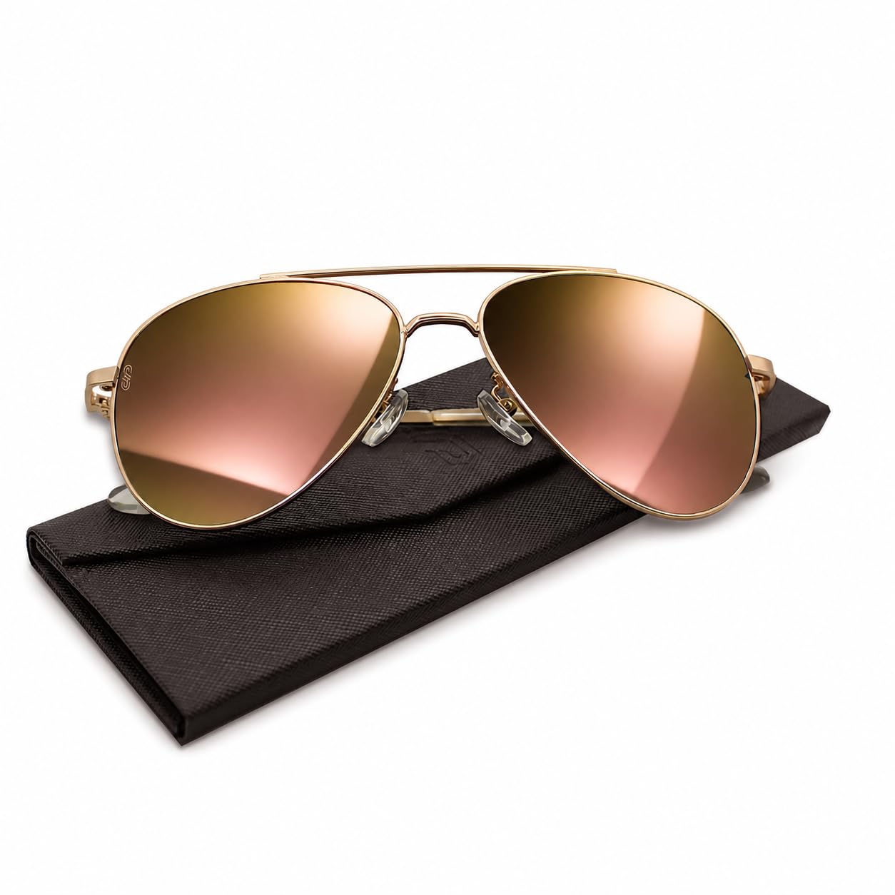 SIBERIAN 100% Real Glass Aviator 60mm USA Premium Pilot Sunglasses Men/Women UV400 Protection Non-Polarized