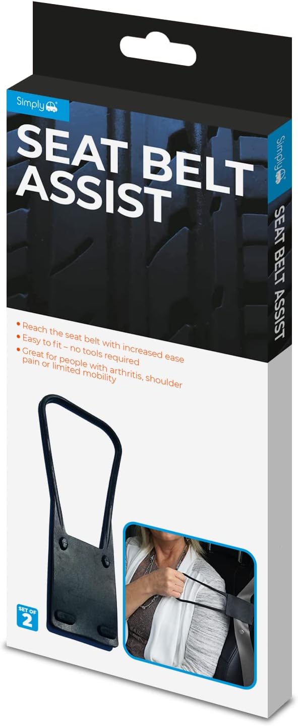 Simply SAS01 Set of 2 Universal Seat Belt Assist Reacher Mobility