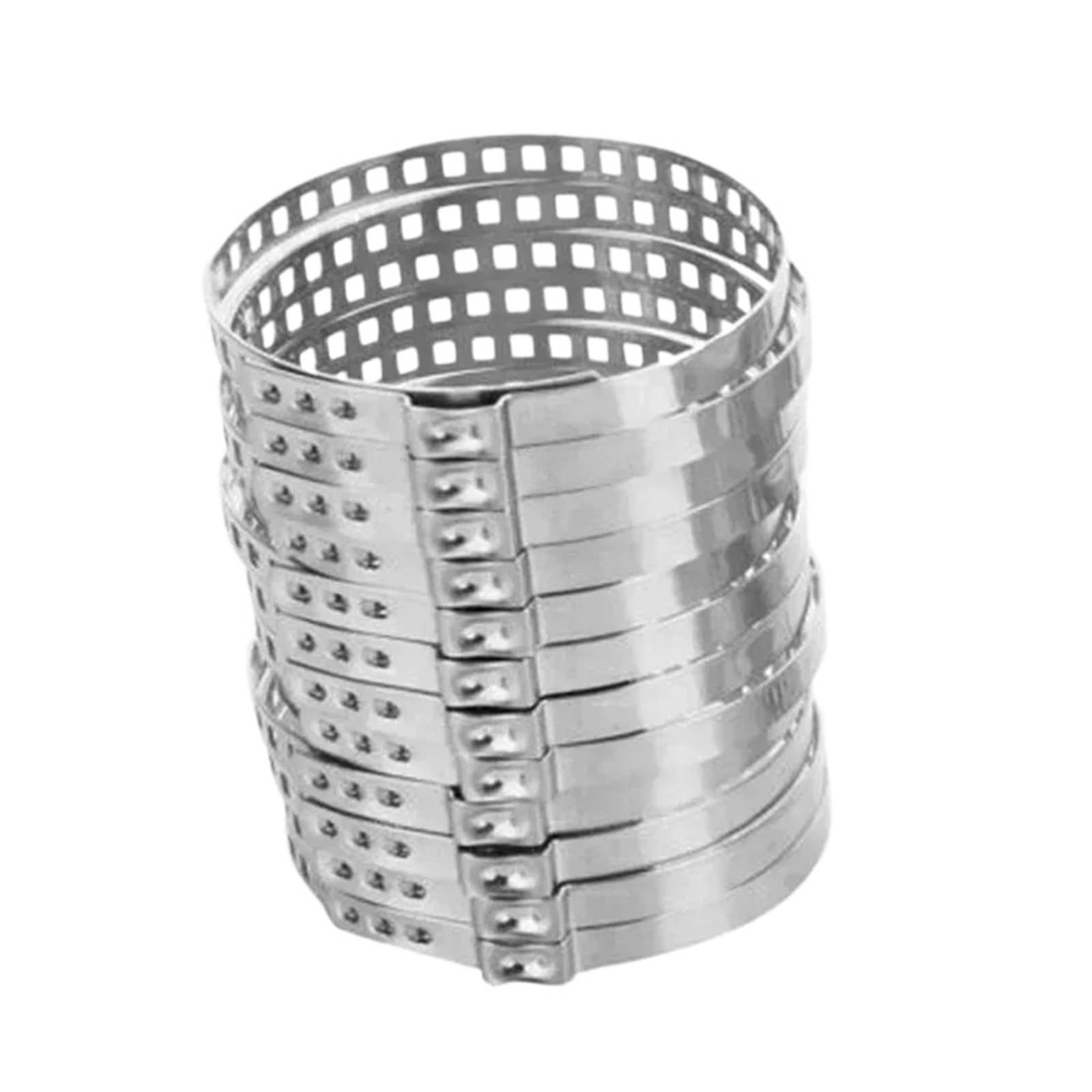 12 abrazaderas para maletero, 8 mm, acero inoxidable, eje de transmisión