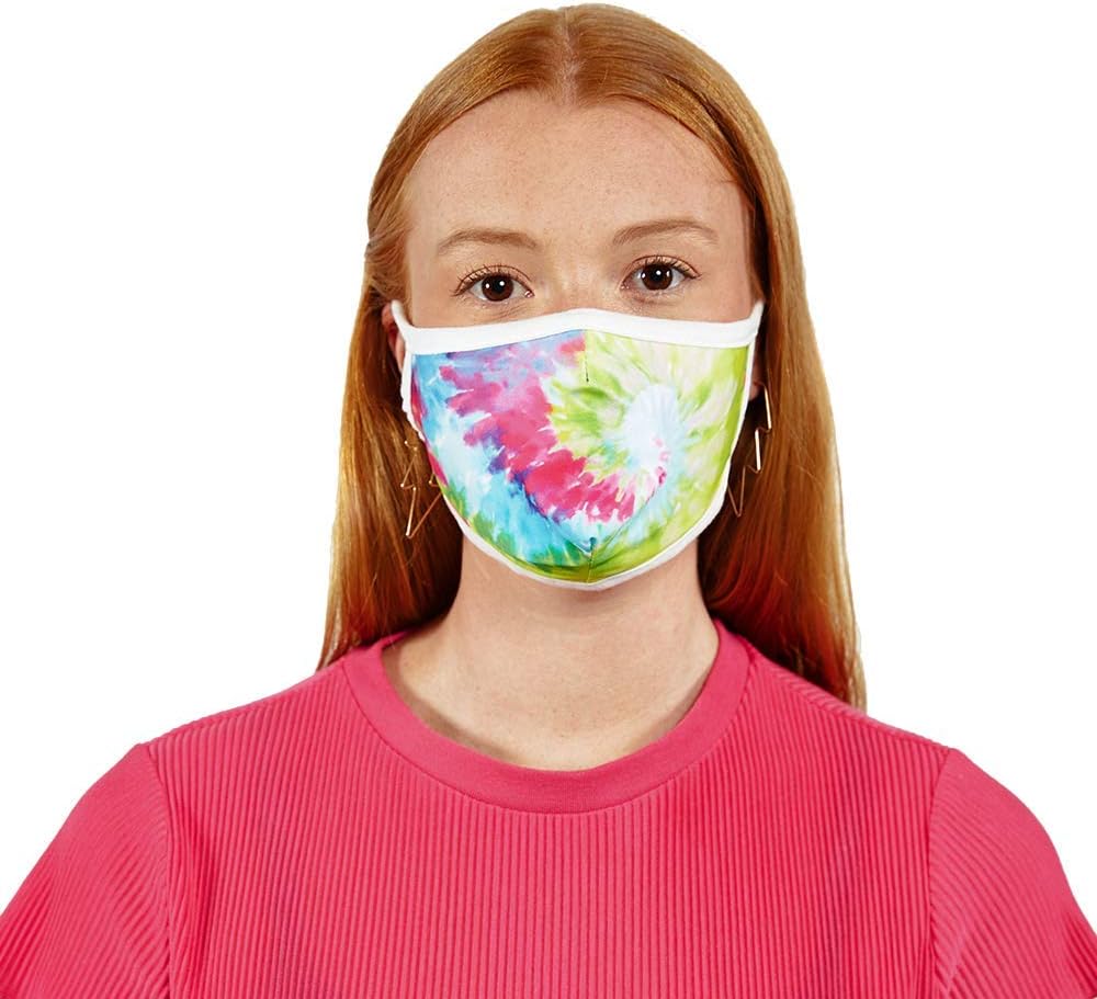 Safe+Mate x Case-Mate - Cloth Face Mask - Washable & Reusable - Adult S/M - Cotton - Includes Filter - Tie Dye