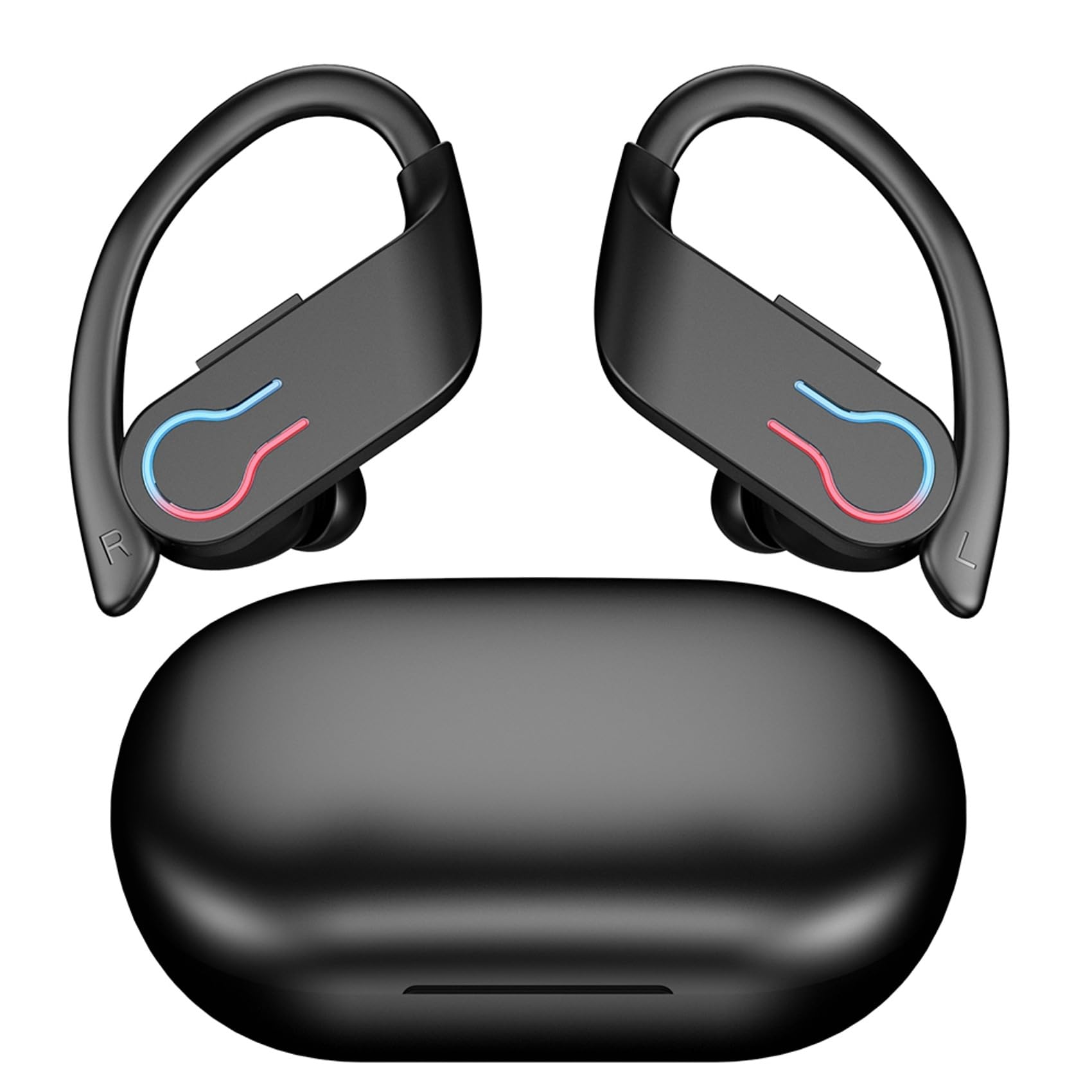 3X Q63 Auricolari Bluetooth 5.3 Cuffie Sportive Wireless in-Ear 200 Ore di Standby IPX7 Auricolari Stereo HiFi da Gioco Impermeabili