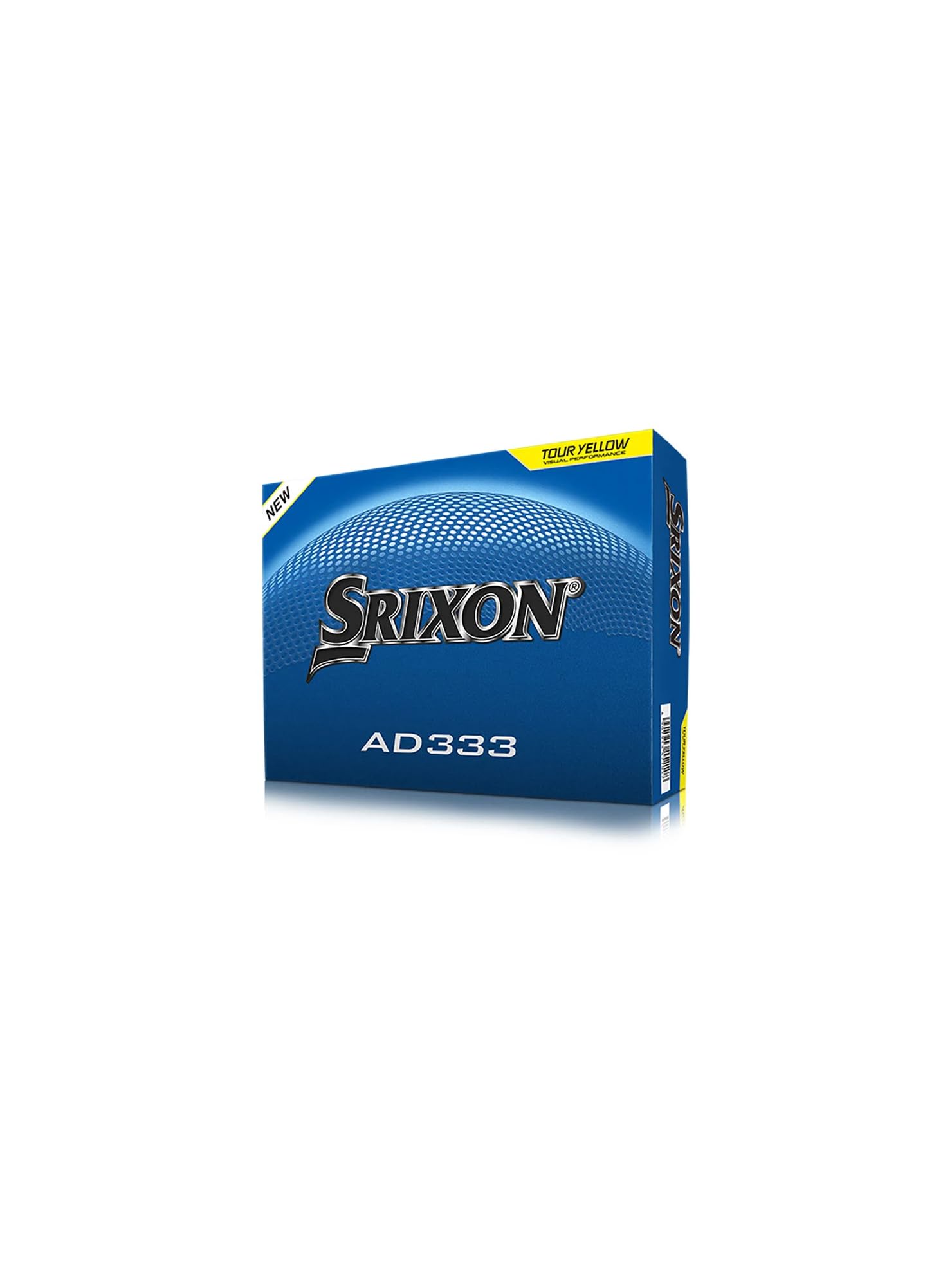 Srixon New AD333 2026 Golf Balls, 12 Pack, Standard (Yellow
