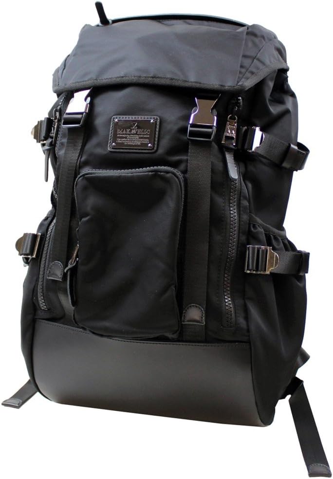 SIERRA backpack 3107-10120 BLACK Rucksack Day pack Laptop up to 18 inches