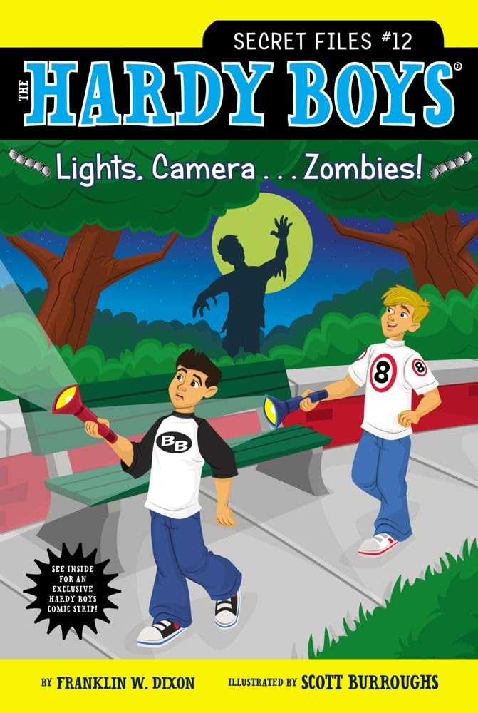 Lights, Camera . . . Zombies! (12) (Hardy Boys: The Secret Files)