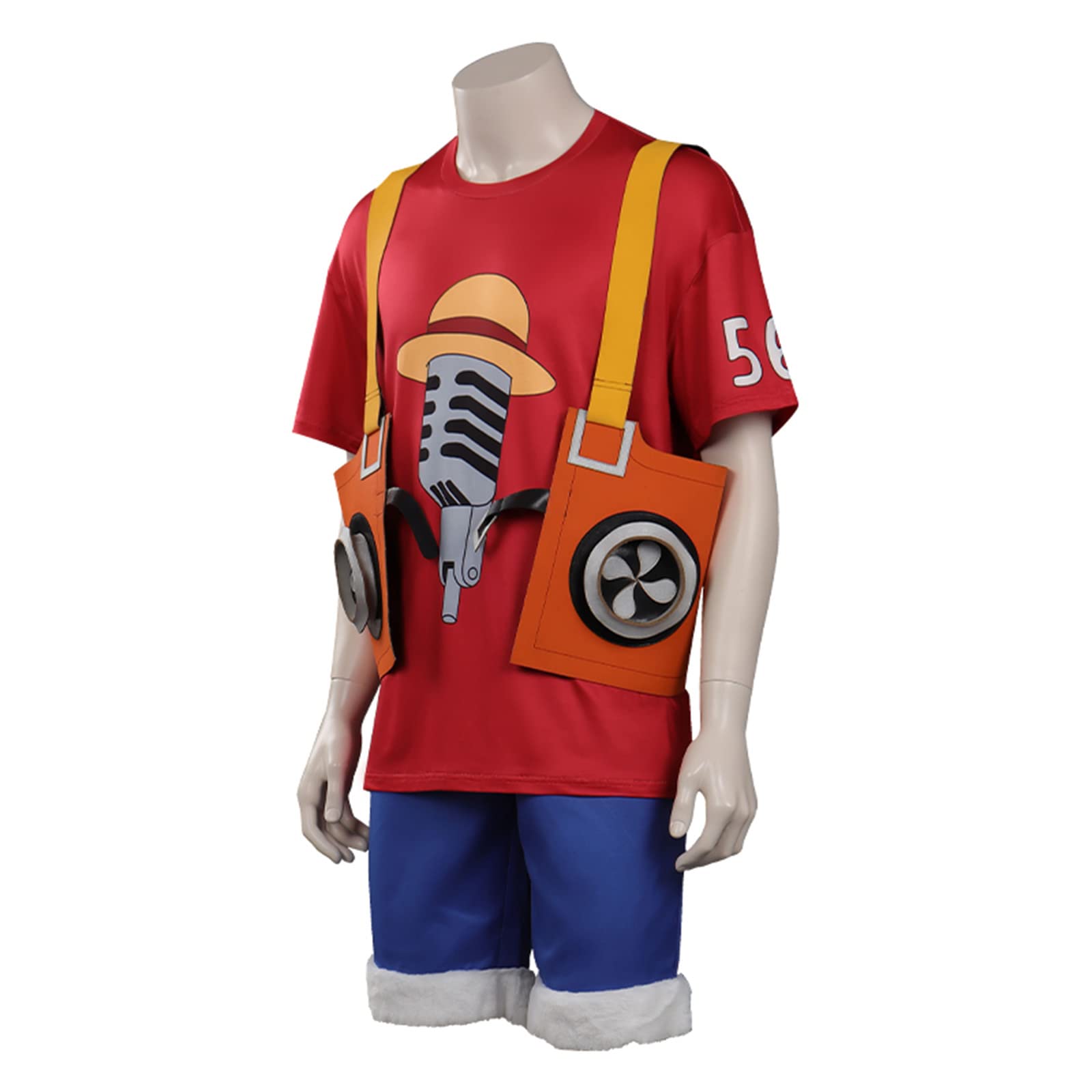 モンキー・D・ルフィ 海賊王 風 コスプレ衣装 ハロウィン アニメ イベント クリスマス コスチューム ギフト 誕生日 変身 コミケ Amazon.co.jp: ONE PIECE FILM RED モンキー・D・ルフィ コスプレ衣装
