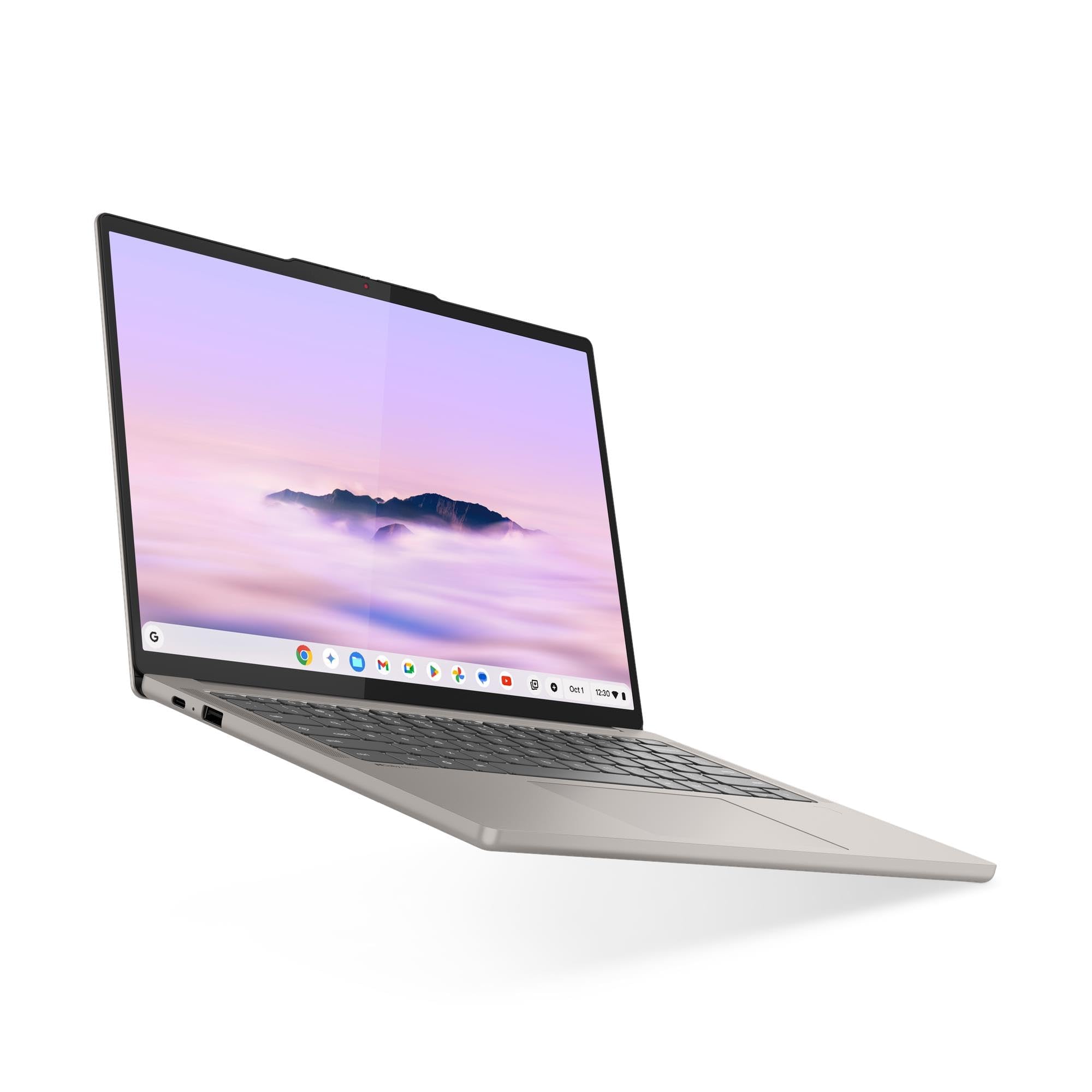 Lenovo Chromebook 14M9610 (14" Wuxga OLED, MediaTek Kompanio Ultra 910, 12 Go RAM, 128 Go UFS), ChromeOS, AZERTY