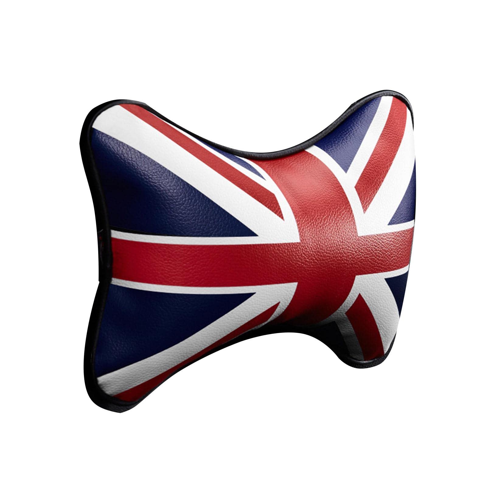 Union Jack Car Neck Pillow - Union Jack UK Car Decorations Headrest Cushion - Cervical Pillows Neck Support Comfortable PP Cotton for 2022 Queen's 70th Jubilee Dalian