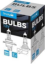 Simply s711 H11 Car Headlight Bulb, 12V, 55W, Comply with ECE R-37, Base PGJ19-2, Suitable for all Headlights, Maximum Visibility, White