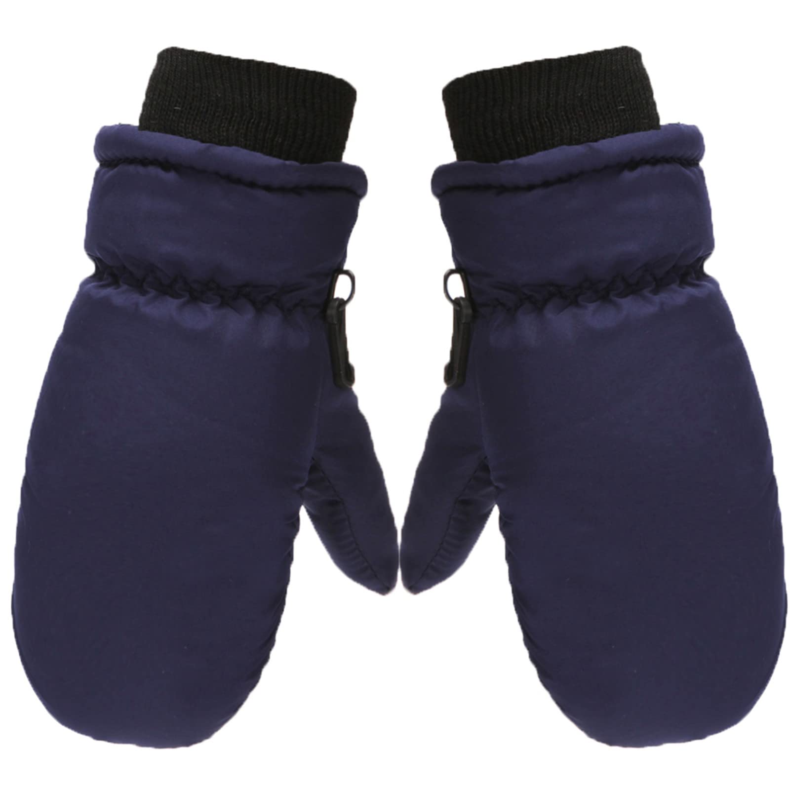 Guantes De Esquí Para Niños Impermeables Y Cálidos - Compatibles Con Pantalla Táctil, Tallas De 4 A 12 Años, Unisex
