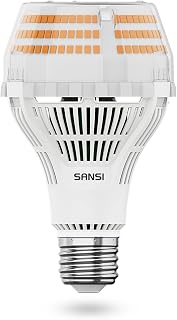 SANSI Bombilla LED A21 E27 40W, Equivalente 400W, 6000 Lúmenes, 3000K