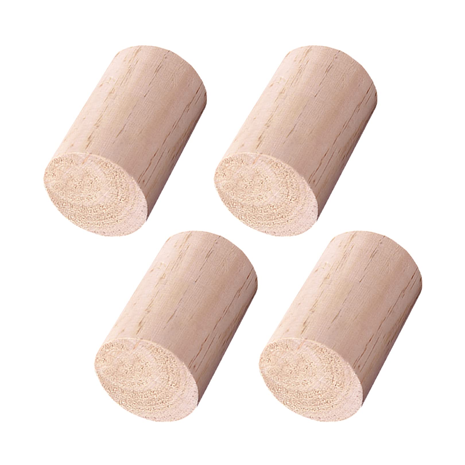 Zcru004 6 Cm Diameter Cylindrical Furniture Riser Wood Furniture Legs Lifter Bed Increase Furniture Elevator Furniture Feet Wood Risers For Sofa Table And Chair 4 Pieces (10Cm)