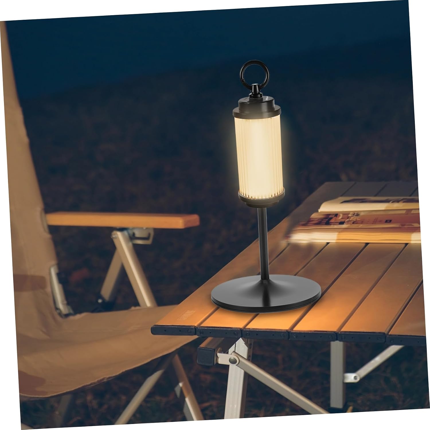 VANZACK Outdoor Lantern Portable Lamp Holders Camping Accessory for Solar Lamp Supply Secure Attachment and Ergonomic Grip