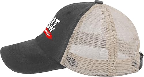 Miniatura 3 de Gorra de béisbol Shit Show Crew Member Gorra de béisbol para mujer Gorra de mezclilla gráfica ajustable