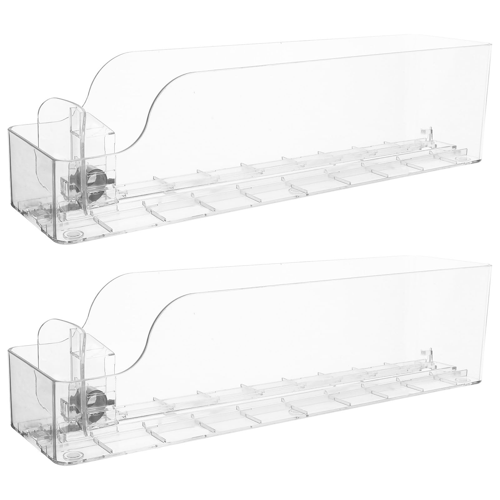 Dispensador automático para latas Lurrose en plástico ABS para neveras, pack de 2 unidades
