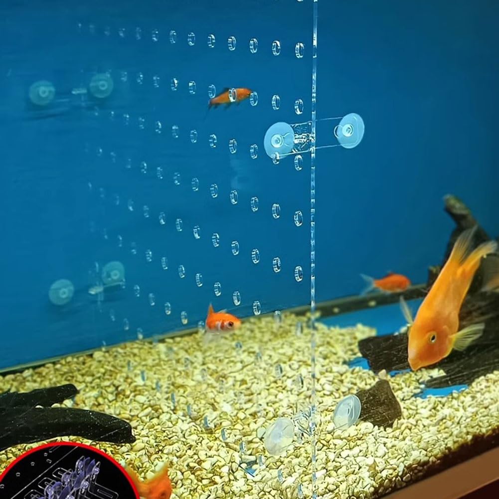 Divisor de Acuario, Tablero de Aislamiento para pecera, partición Que se Puede Cortar, Placa separadora, Red de Aislamiento deflectora, Cultivo Mixto, Tortugas, Peces, Evita peleas