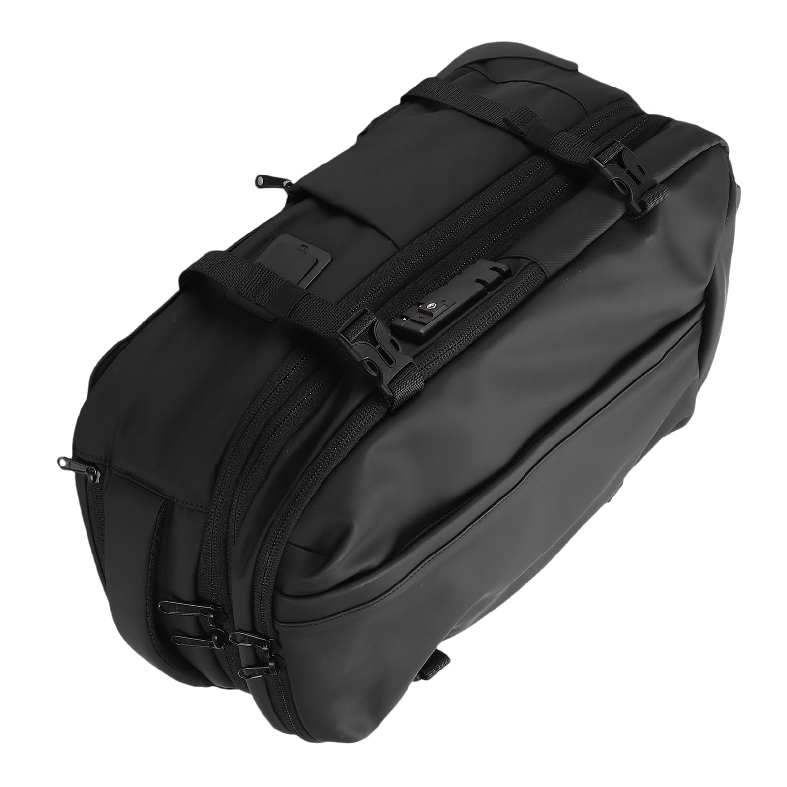 Dpofirs Mochila con Ruedas Al Vacío, Mochila con Ruedas Expandible con Carga Rápida USB C, Bloqueo de Contraseña, Organización de 3 Compartimentos, para Viajes y Viajes de Negocios