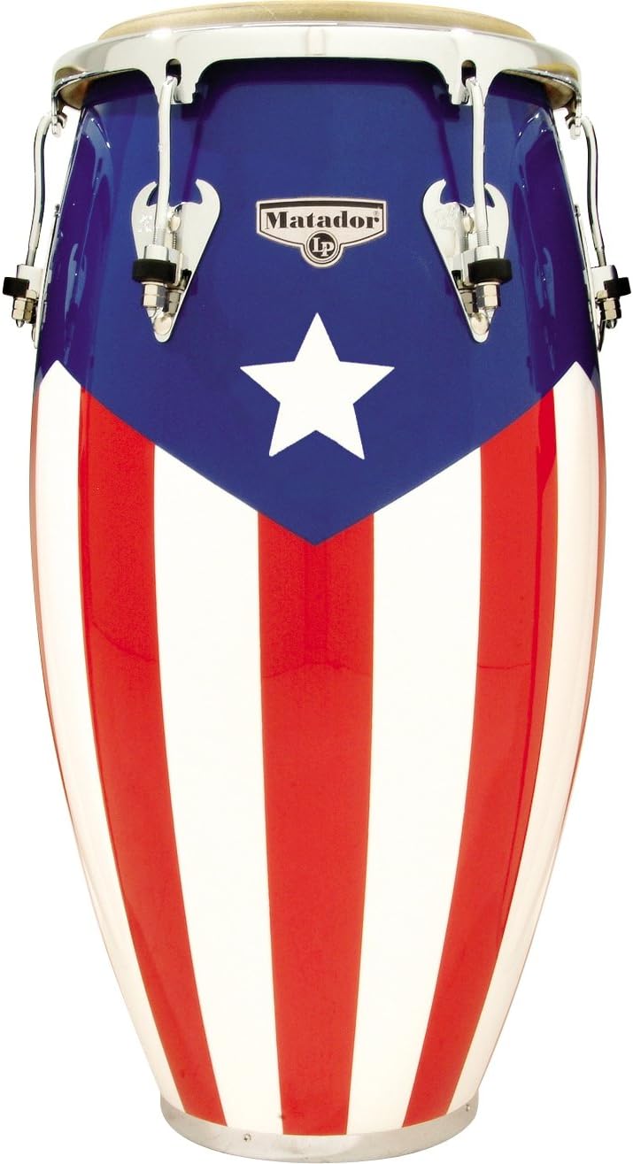 Lp Matador Puerto Rican Flag Conga 11-3/4 Inch