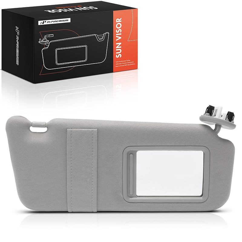 Para-sol dianteiro direito do passageiro A-Premium para Toyota Camry 2007 a 2011 com teto solar