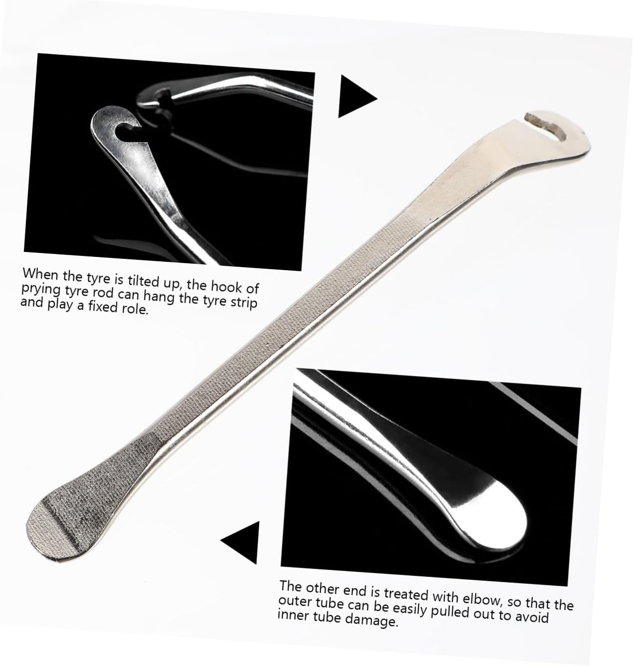 All-Purpose Cycling Tools Set Includes Spoke Wrench Tire Lever and Chain Cutter for Bike Maintenance and Repair