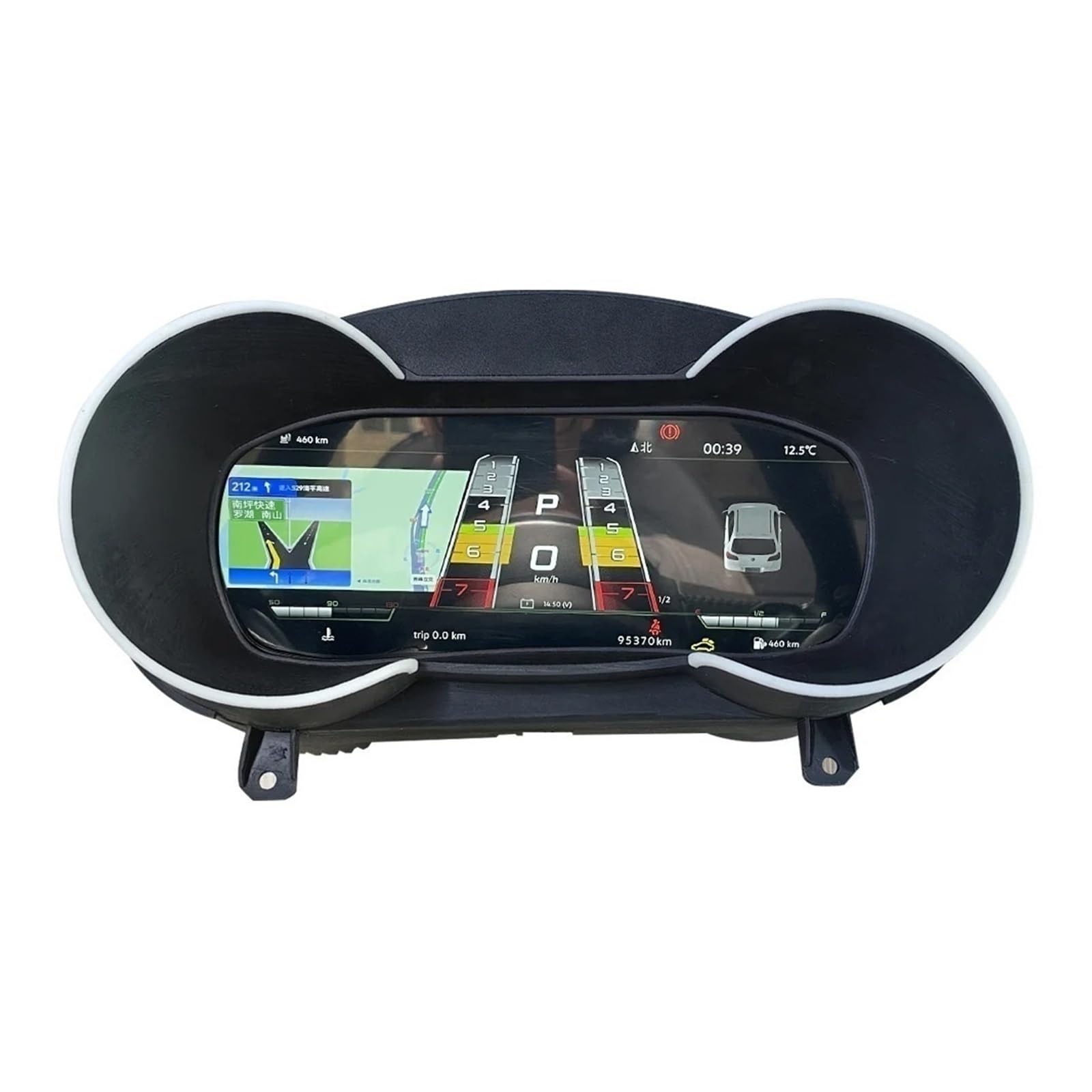 Velocímetro LCD para Audi TT 2006-2009: panel de instrumentos digital con navegación virtual 8