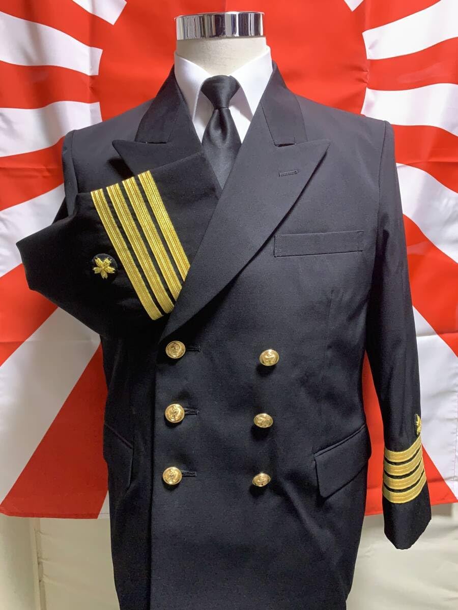 海上自衛隊 一等海佐 大佐 常装第一種冬服 上衣 AB5