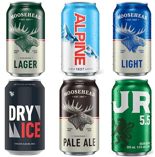 Moosehead Bier Sixpack BEST OF DOSEN - 6x 0,355ml Original aus Kanada Cover