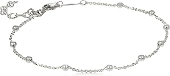 Thomas Sabo Damen Fußkettchen Fußkette Kugeln 925 Sterling Silber AK0002-001-12-L27v