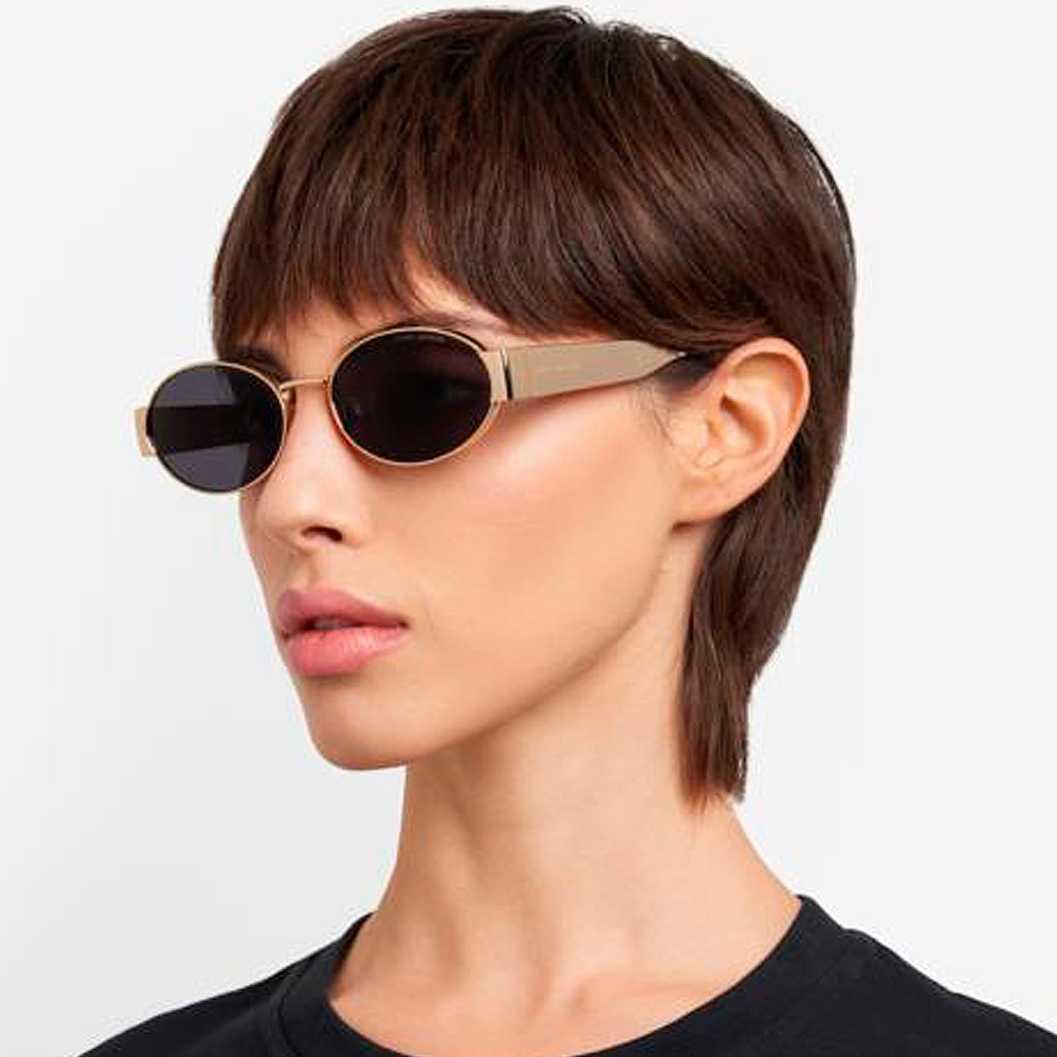 THE MARC JACOBS lunettes, modèle MARC 806, couleur or noir, verre 58 mm, pont 19 mm