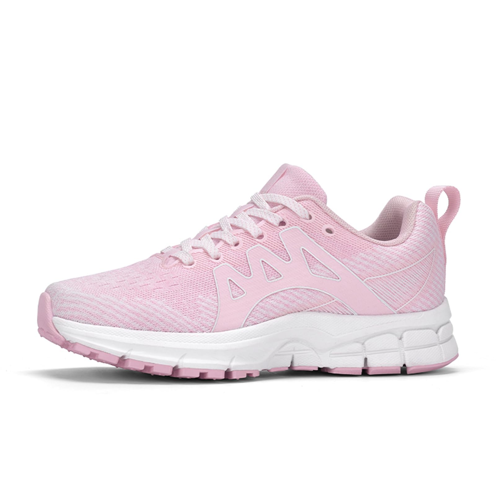 Sadmon Women's Orthotic Trail Running Shoes Lightweight Arch Support Cushioned Sneakers Breathable Mesh Non Slip Cross Training Athletic