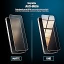 WonRia Matte Screen Guard Protector For Realme C65 / Realme Narzo N65 (5G) Smartphone Matte Tempered Glass Edge-to-Edge Protector [Anti-Fingerprint|Anti-Glare|Shinning Border]-(Made Of Glass) gallery image