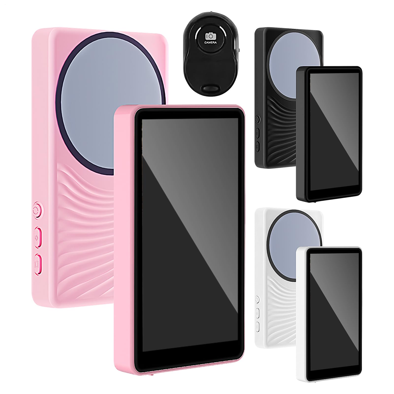 Schermo Monitor Selfie Schermo Monitor Selfie Magnetico Per Streaming Live | Accessorio Smartphone Senza Ritardo per Vlog, Foto, Video e Live Streaming