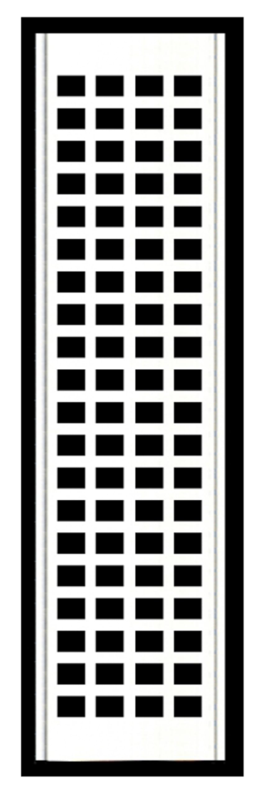 Alpha Communications CM490/080 80-Button Module, Aluminum Construction, No Speaker; Requires OF190 or OF190S Series Frame and Optional OH190 Series Flush Housing and AM190D Direct