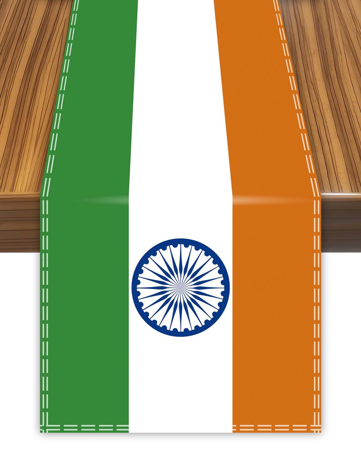 Petite Pine India Table Runner,An Nan N Flag Tablecolth For Dining Home Decor
