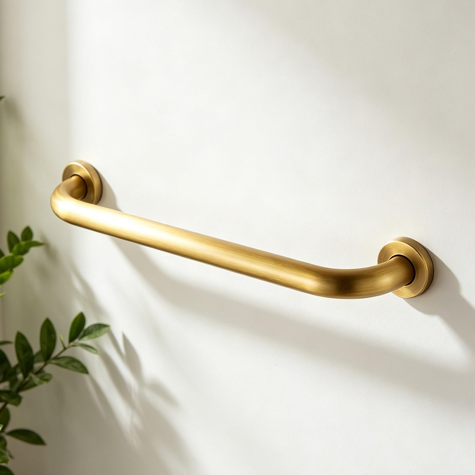 Barra De Agarre De Seguridad Para Bañera, Barra De Agarre De Baño Dorada, Pasamanos Antideslizante De Acero Inoxidable Para Duchas, Asidero Para Discapacitados(100cm)