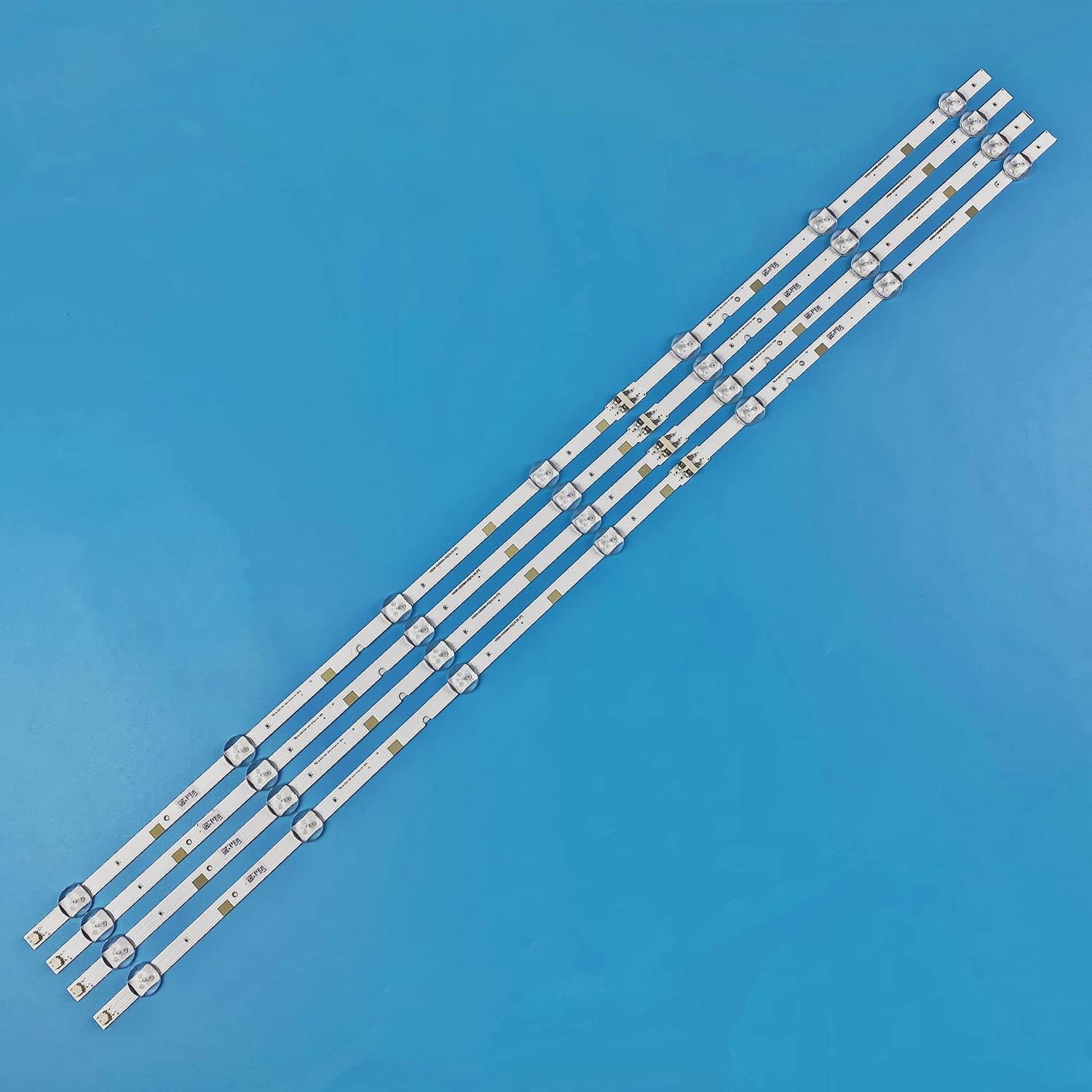 PANMILED 8pcs Led Backlight Strips for Samsung 43‘’ TV UN43J5200 UN43J5000 UN43J5200AFXZA 2015SVS43 FCOM FHD V5DN-430SMA-R2 V5DN-430SMB-R2