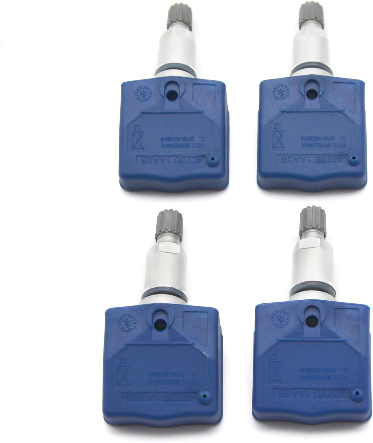 40700-1AA0B TPMS Sensor 4-Pack 315Mhz Tire Pressure Monitoring System Sensor for Nissan Frontier GT-R Maxima Murano Infiniti Replacement 407003AN0B 407003AN0C