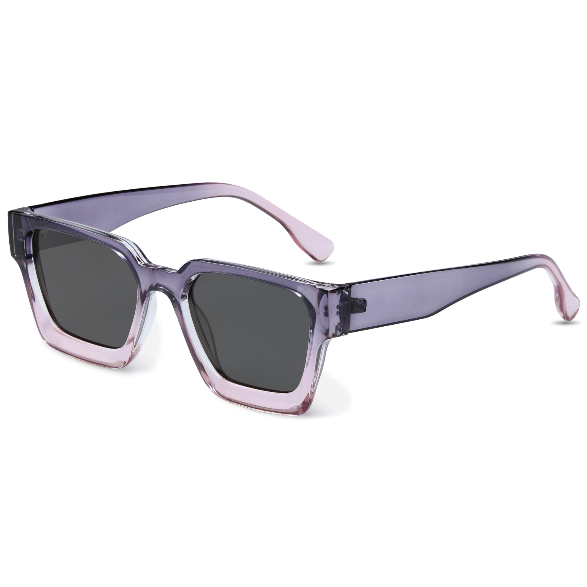 livho rectangle polarized sunglasses trendy for women men retro sun glasses for women men 2025 oversized uv protection shades