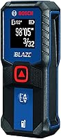Bosch GLM100-23 Blaze 100 Ft Laser Distance Measurer - 1/16" Accuracy, Bright Display, Pocket-Sized Tool