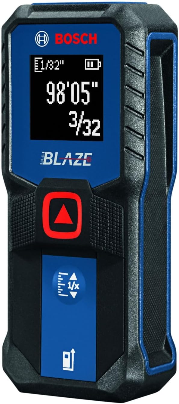 BOSCH GLM100-23 100ft Laser Measure with Backlit Display,