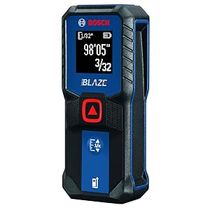 BOSCH GLM100-23 100 Ft Blaze Laser Distance Measure Includes 2 AA Batteries
