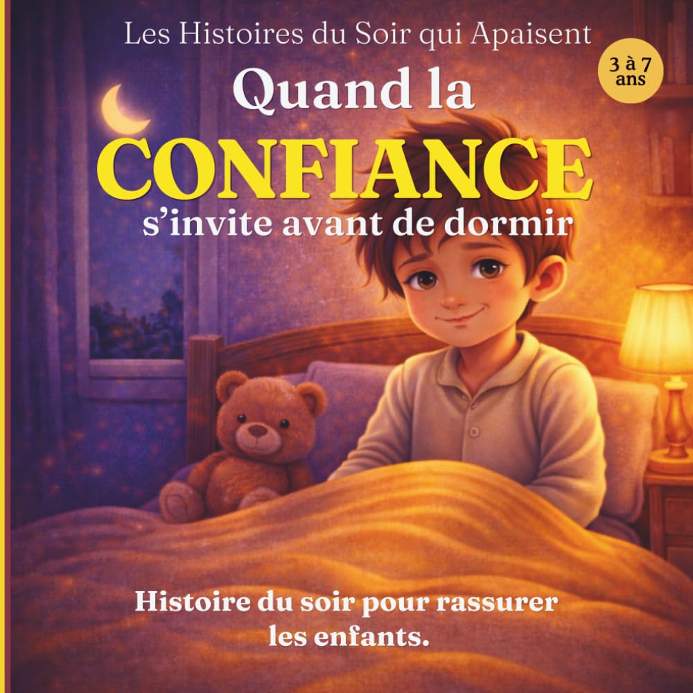 Quand la confiance s’invite avant de dormir: une histoire du soir pour rassurer les enfants: 8 (Les Histoires du Soir qui Apaisent)