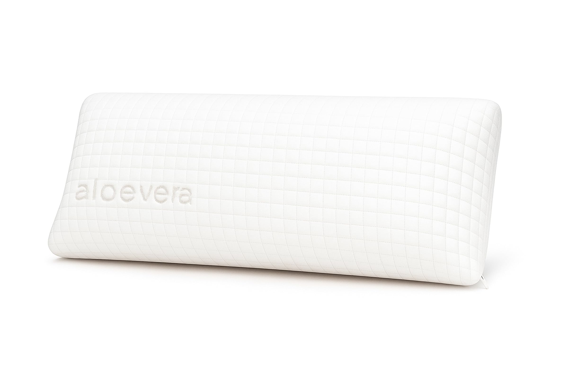 ForenTex Memory Foam Pillow 135 cm – 100% High Density Viscoelastic Core, Removable Aloe Vera Cover, Interior with Protective Cover, High Firmness, Ergonomic, Antibacterial, Breathable